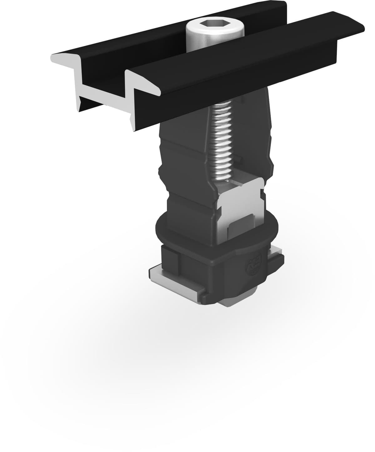 K2 Systems K2 Mittelklemme Clamp MC 25 - 40 mm, black