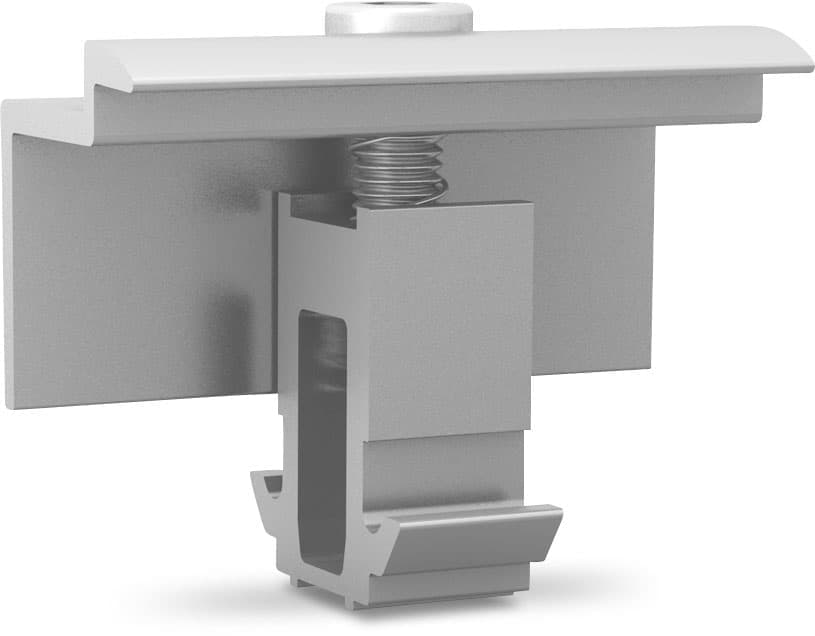 K2 Systems K2 Endklemme MiniClamp 30 - 50 mm, silver