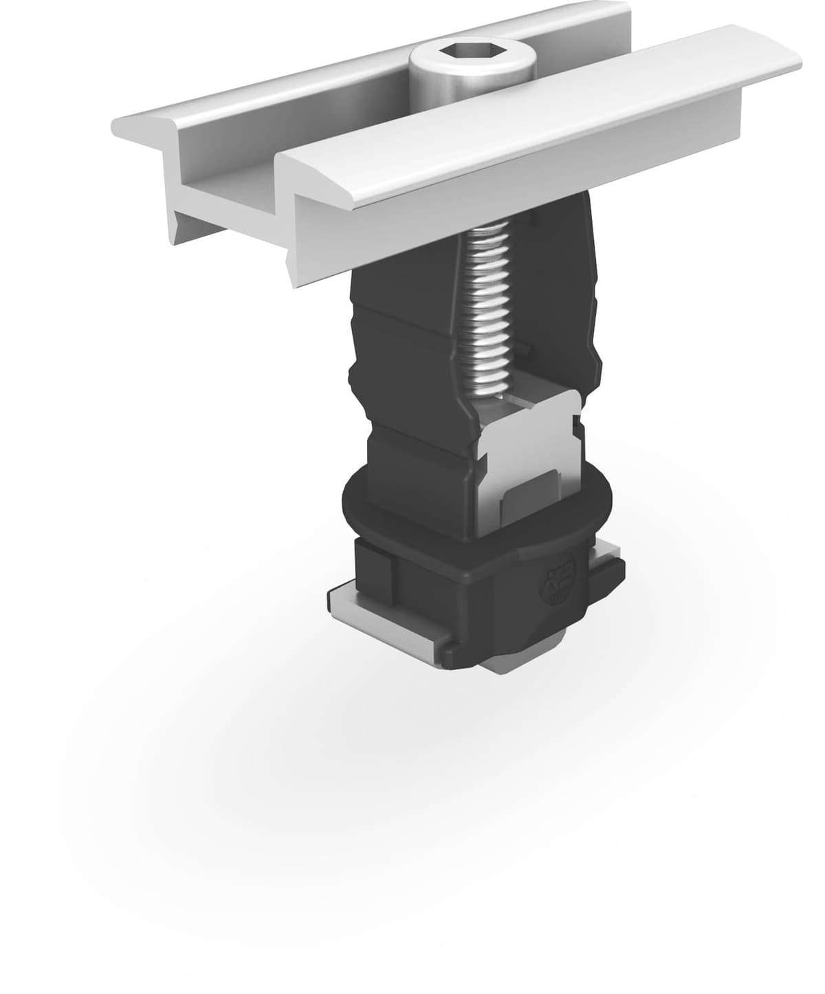 K2 Systems K2 Mittelklemme Clamp MC 25 - 40 mm, black