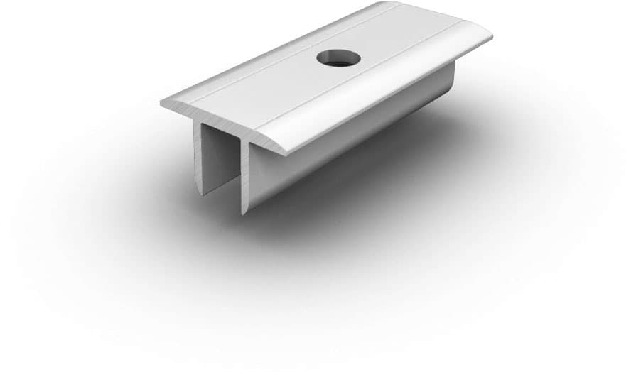 K2 Systems K2 Mittelklemme XS Korpus, silver