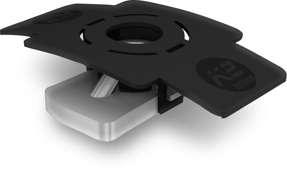 K2 Systems K2 Einlegemutter mit Montageclip M8, Edelstahl