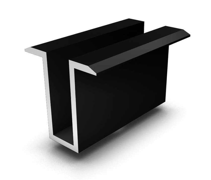 K2 Systems K2 Mittelklemme Standart Korpus black