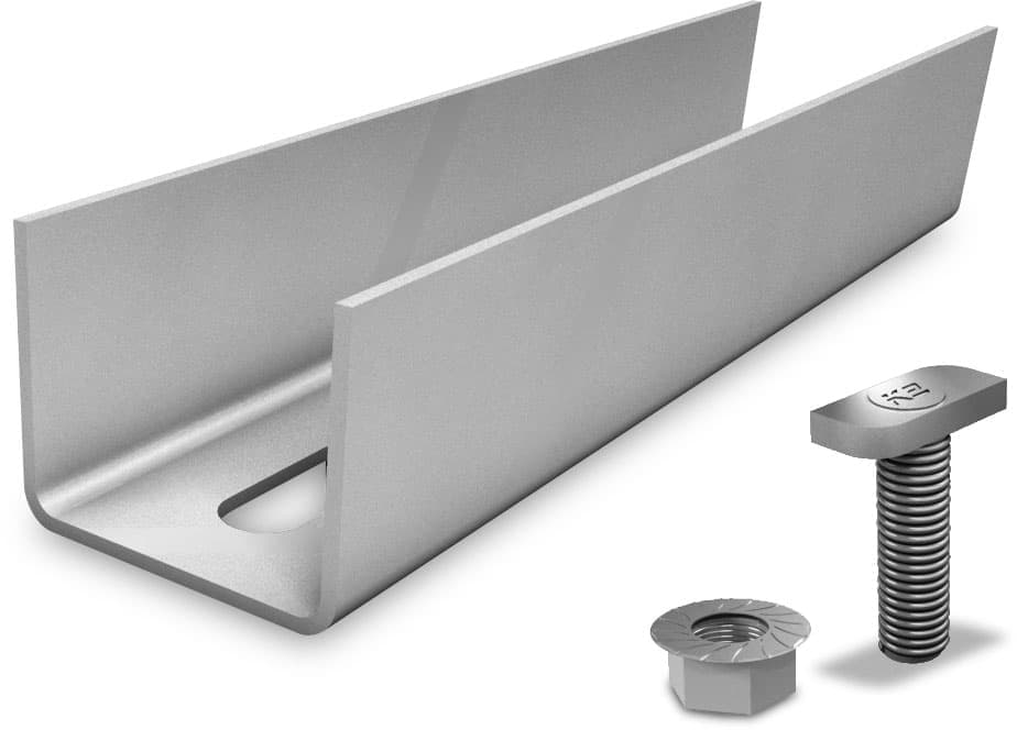 K2 Systems K2 SolidRail Schienenverbinder Set Light