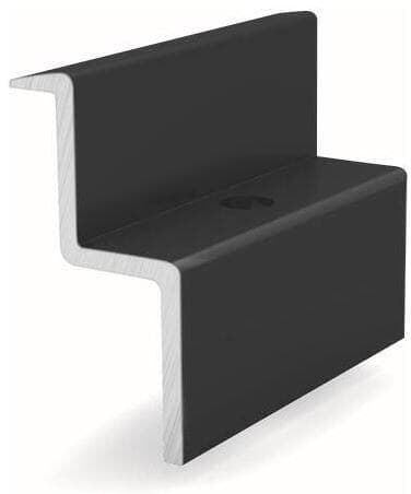 K2 Systems K2 Endklemme Standard Korpus 34 - 36 mm, black