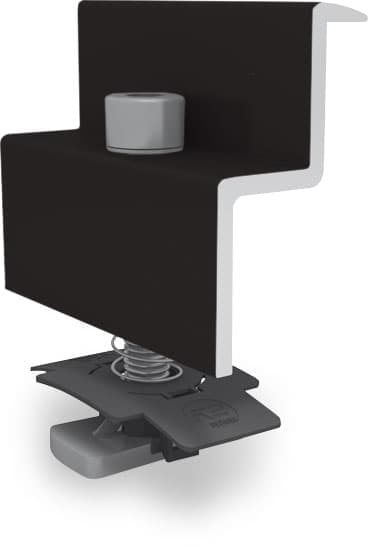 K2 Systems K2 Endklemme Standard 34 - 36 mm, black