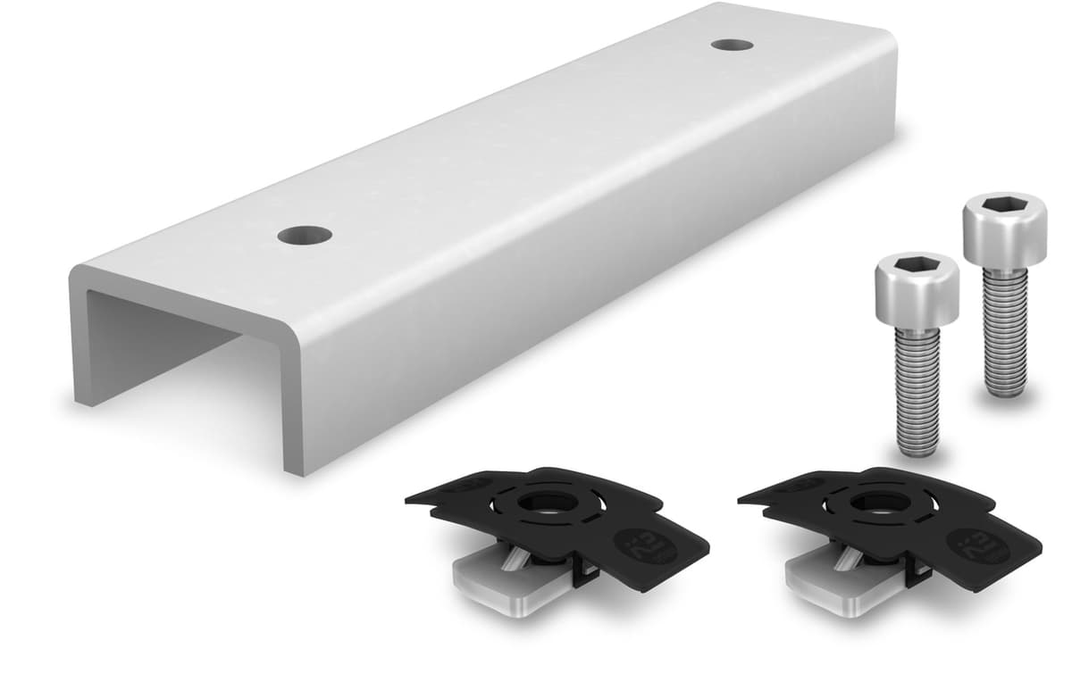 K2 Systems K2 Schienenverbinder SR/P Set (Dome FlatConnector)