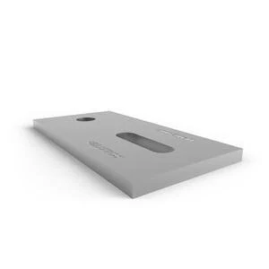 K2 Systems Montageplatte für Stockschraube M12/A2, 40mm