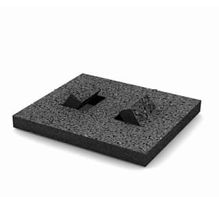 K2 Systems K2 Bautenschutzmatte Wings Solar, 160x180x18, ohne Alukaschierung